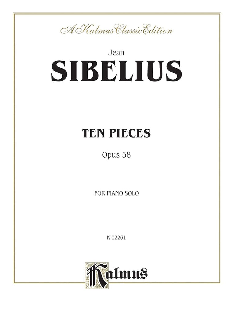 Ten Pieces, Op. 58 (Kalmus Edition)