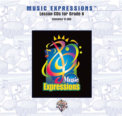 Music Expressions Grade 6 (Middle School 1): Lesson, CDs by