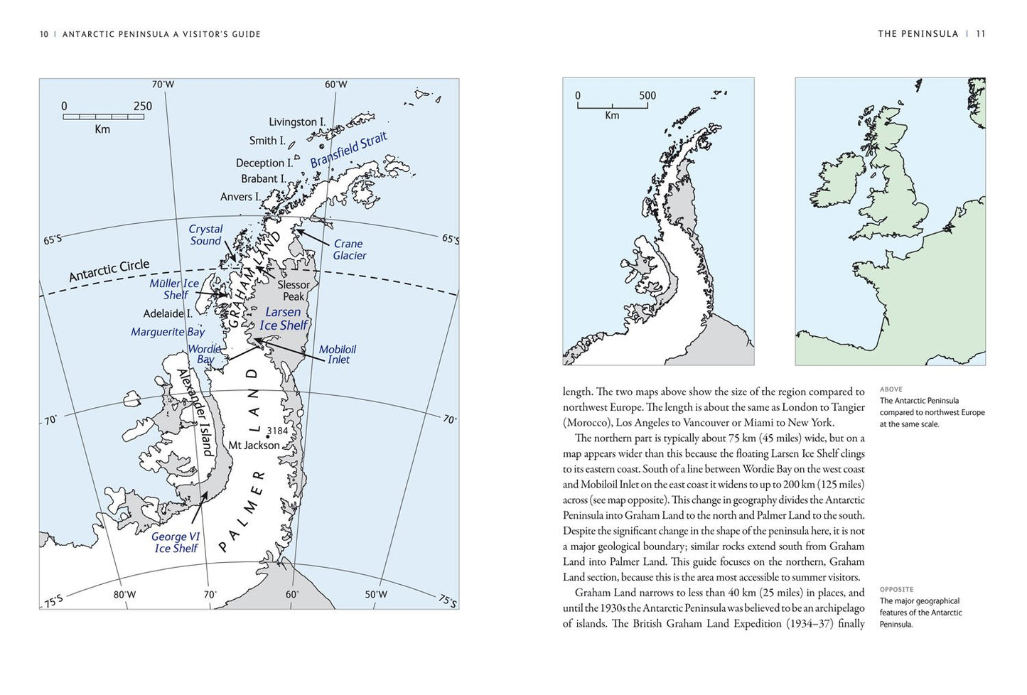 Antarctic Peninsula: A Visitor's Guide by British Antarctic