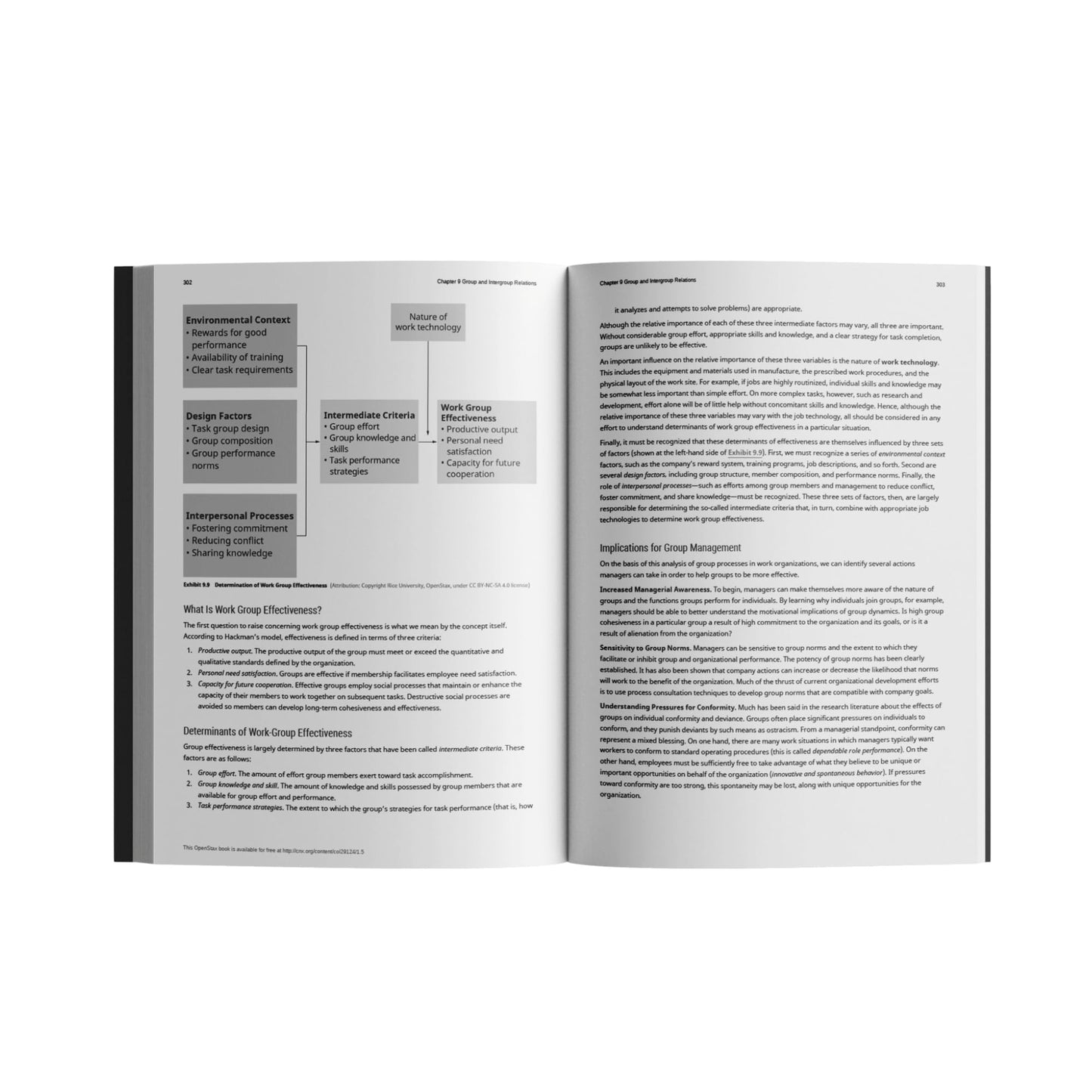 Organizational Behavior by OpenStax (paperback version, B&W)