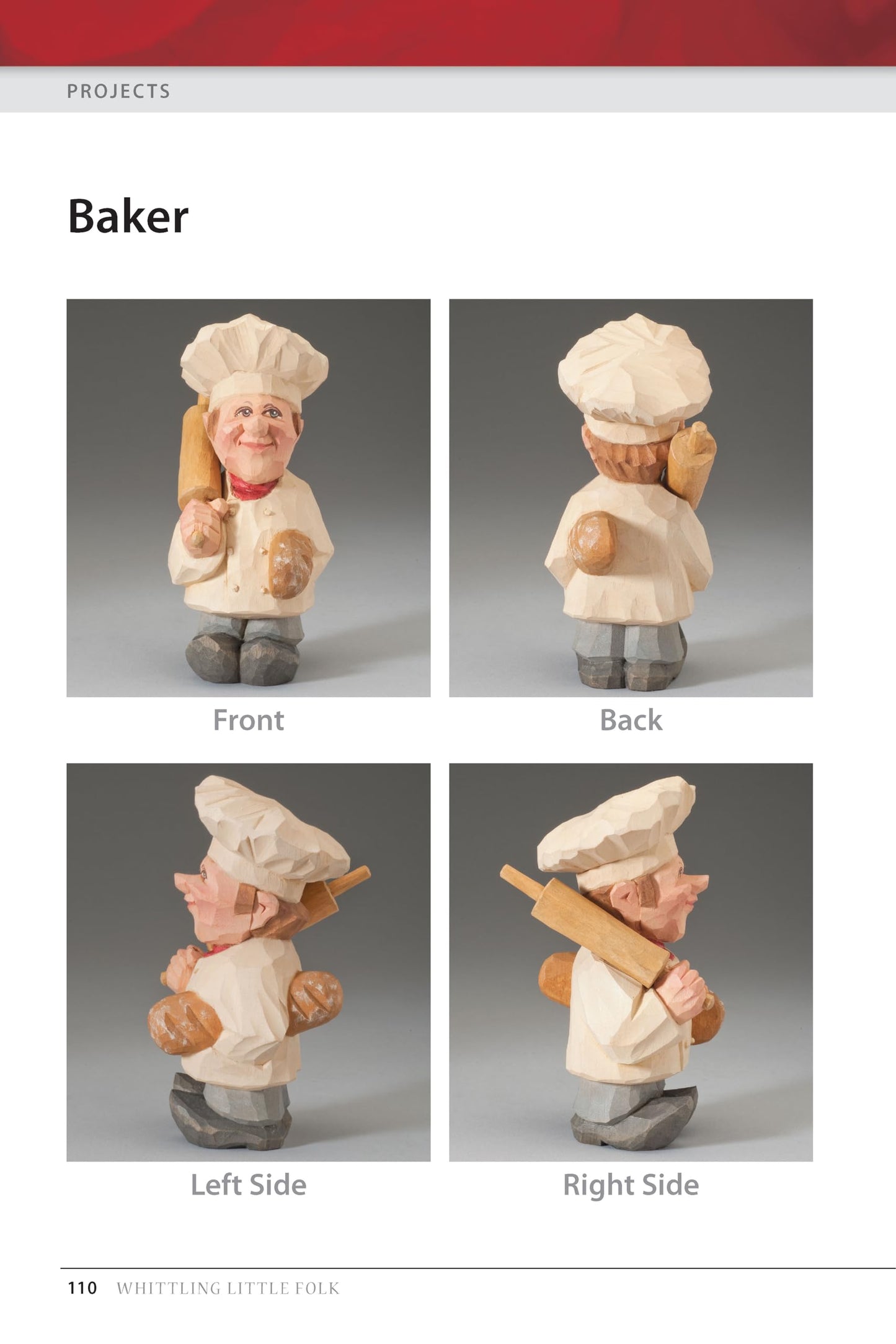 Whittling Little Folk: 20 Delightful Characters to Carve and Paint (Fox Chapel Publishing) Scandinavian Style Flat-Plane Carving with 4-Perspective Photos Providing 360-Degree Views of Each Project