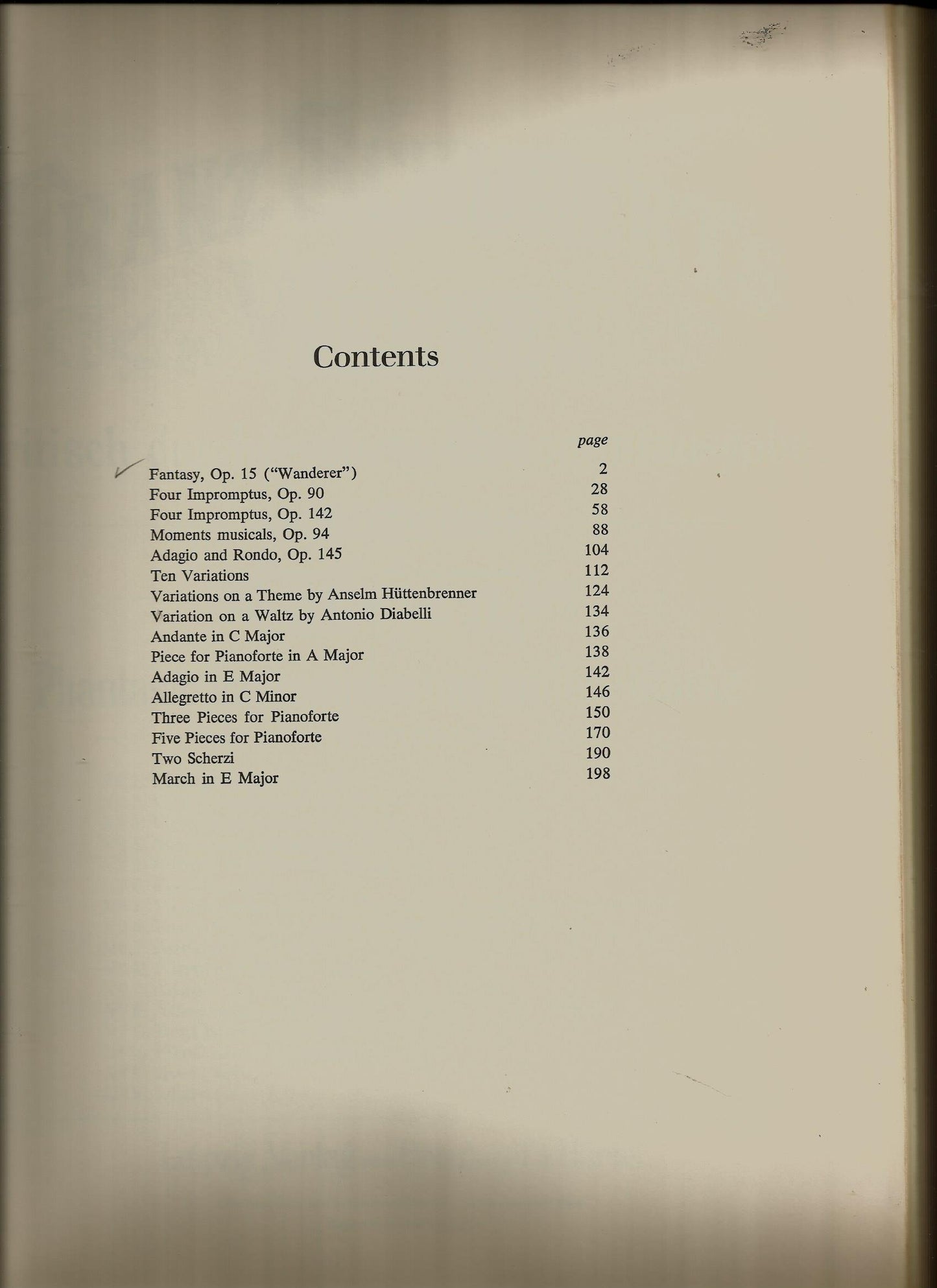 Shorter Works for Pianoforte Solo (Dover Classical Piano Music)
