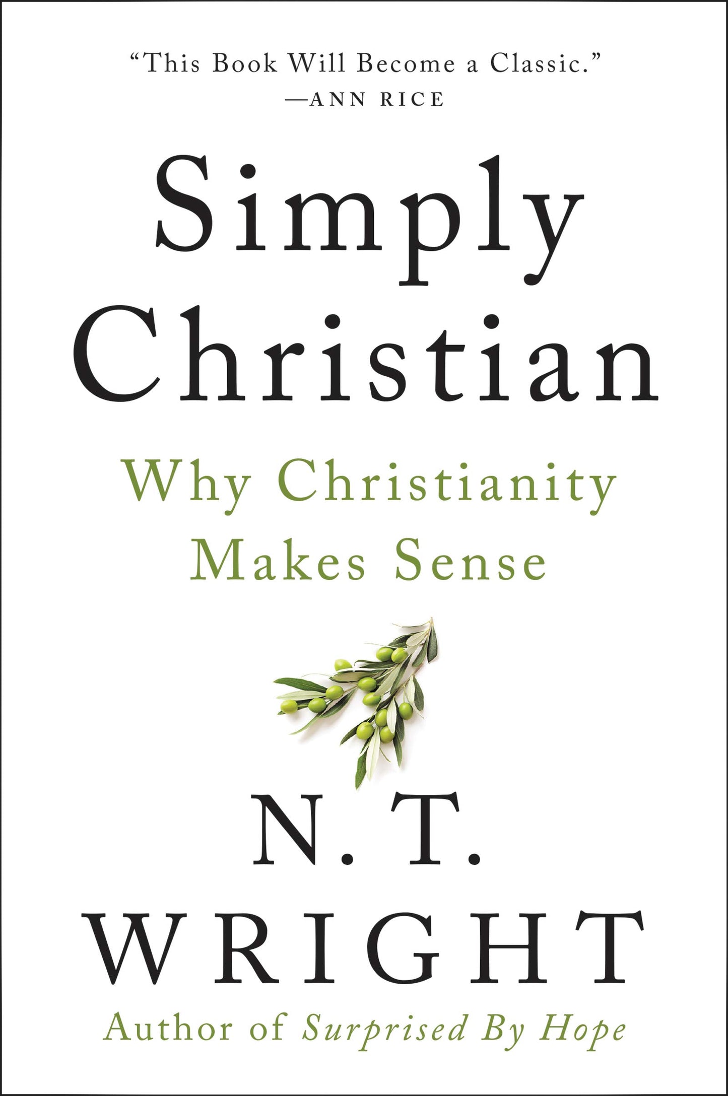 Simply Christian: Why Christianity Makes Sense