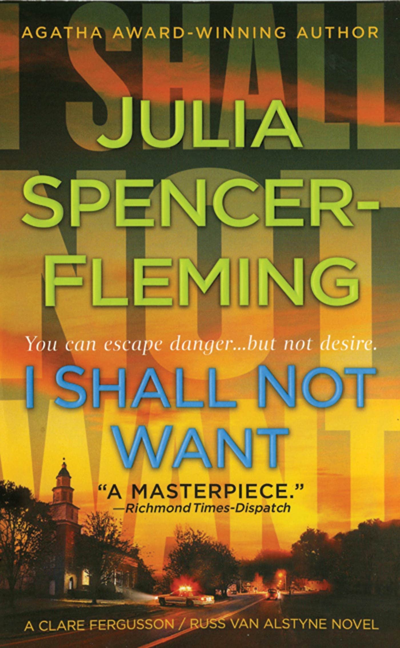 I Shall Not Want (Clare Fergusson/Russ Van Alstyne Mysteries)