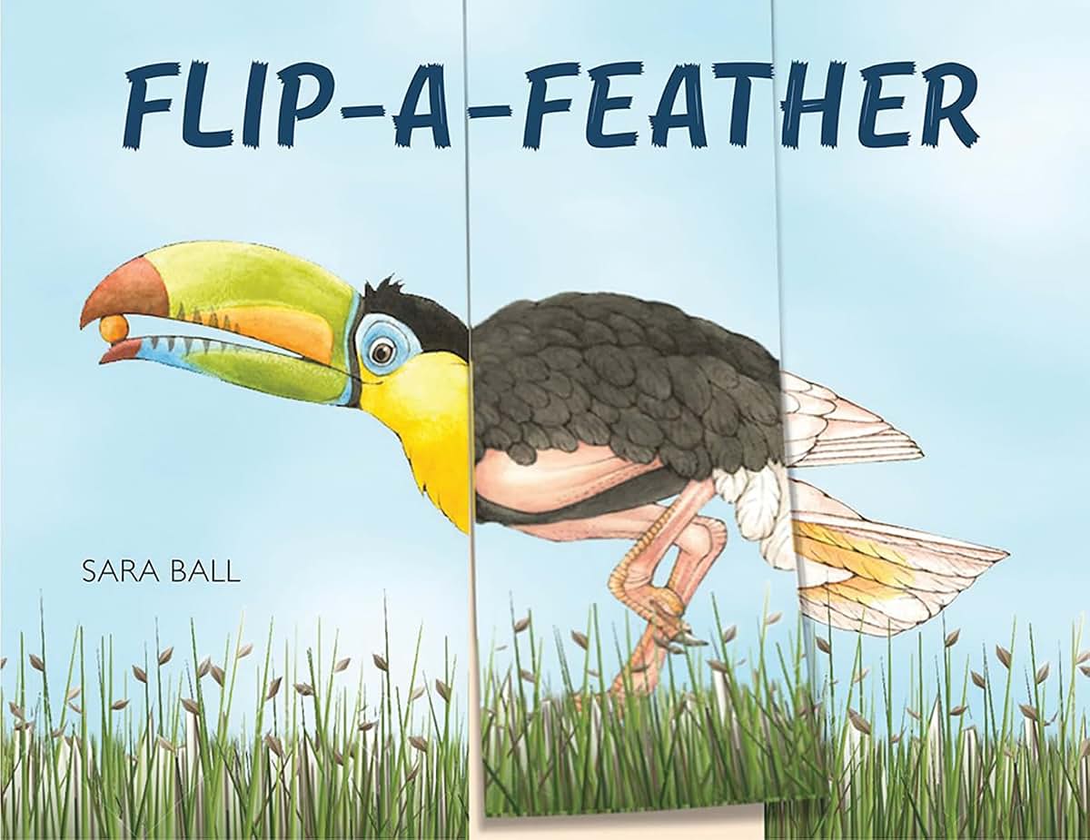 Flip-a-Feather: Make Your Own Wacky Bird! (Mix-and-Match Board Books, 4)