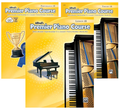 Alfreds Premier Piano Course Lesson 1B (Lesson, Theory, Performance)