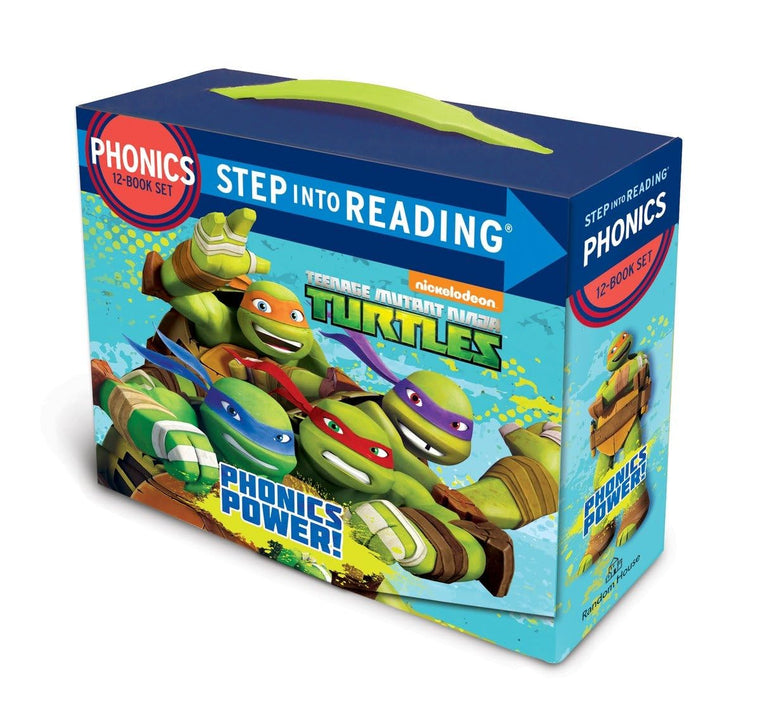 Phonics Power! (Teenage Mutant Ninja Turtles): 12 Step into Reading