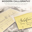 Modern Calligraphy: Everything You Need to Know to Get Started in Script Calligraphy