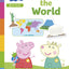 Ladybird Learn with Peppa Around the World sticker activity book.