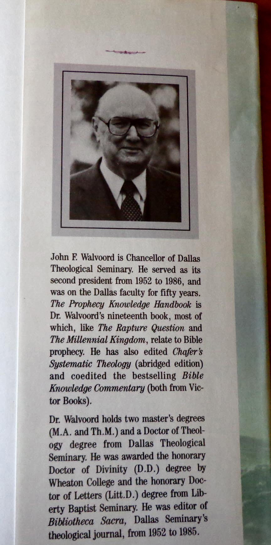 The Prophecy Knowledge Handbook