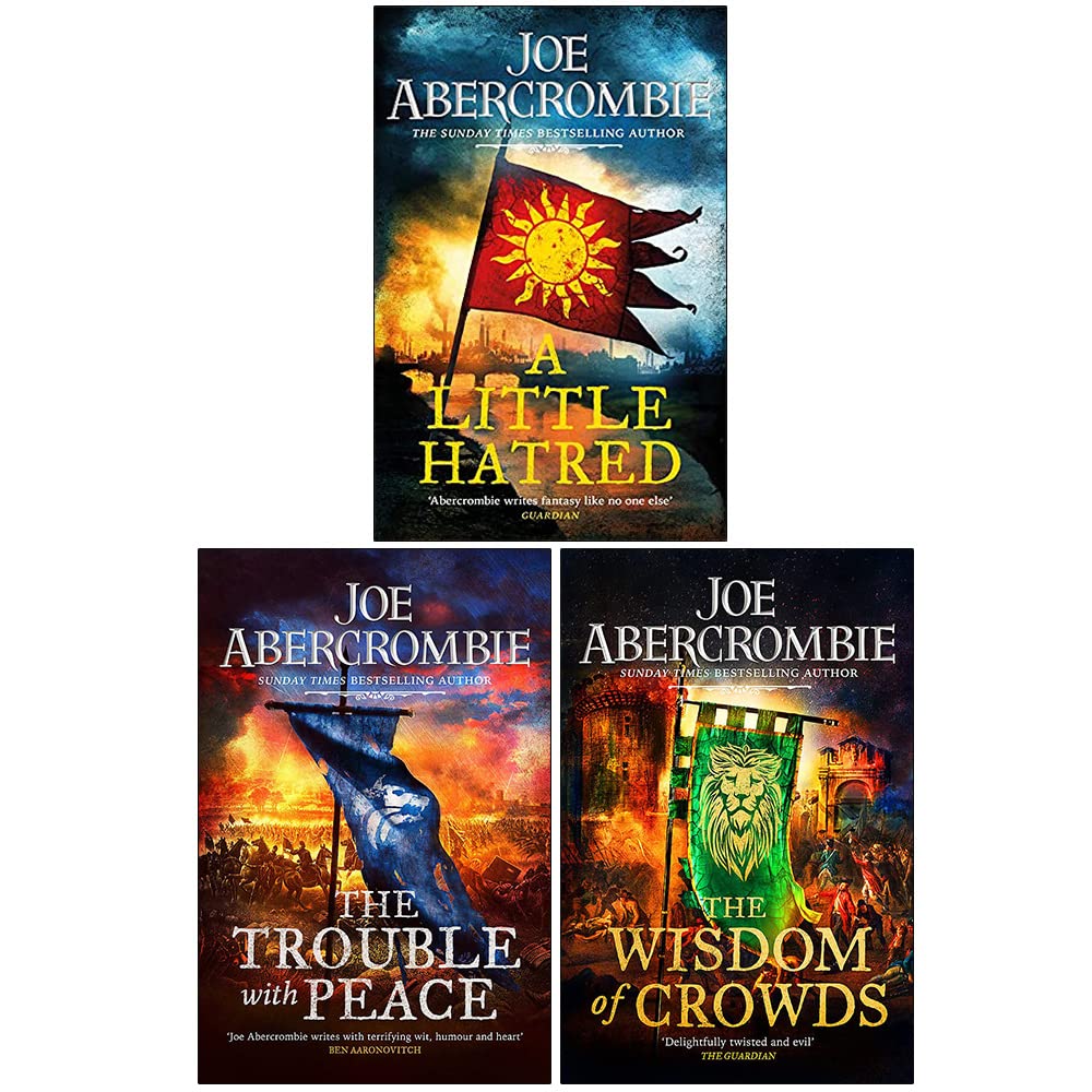 Joe Abercrombie The Age Of Madness 3 Books Collection Set