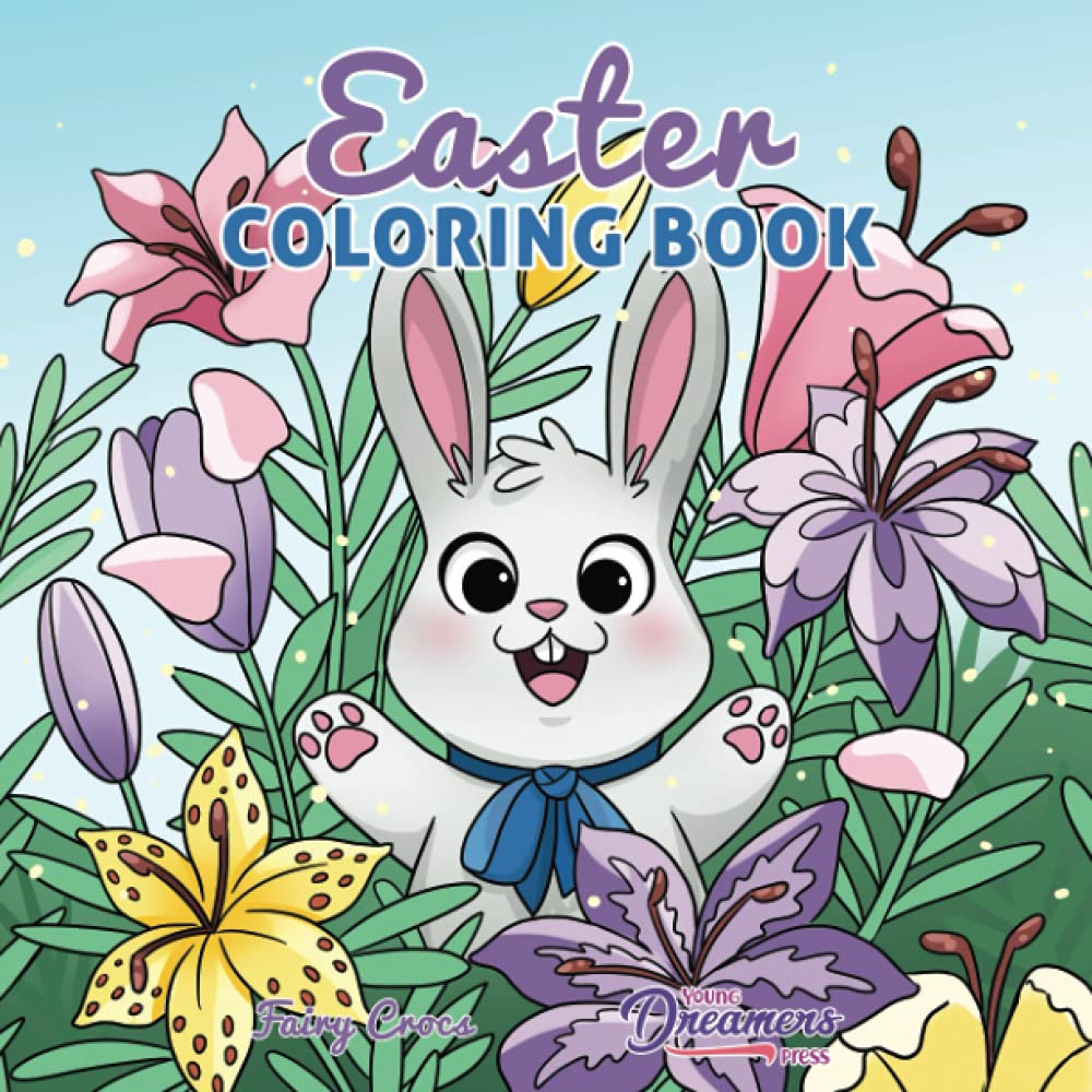 Easter Coloring Book: Easter Basket Stuffer and Books for Kids Ages 4-8 (Coloring Books for Kids)