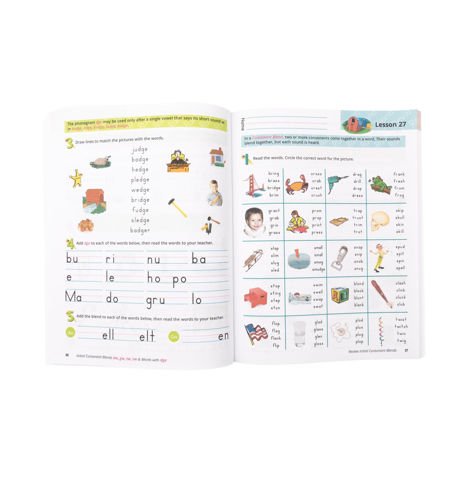Horizons Phonics & Reading 2 Student Book 1: Jps021 1, Student Book