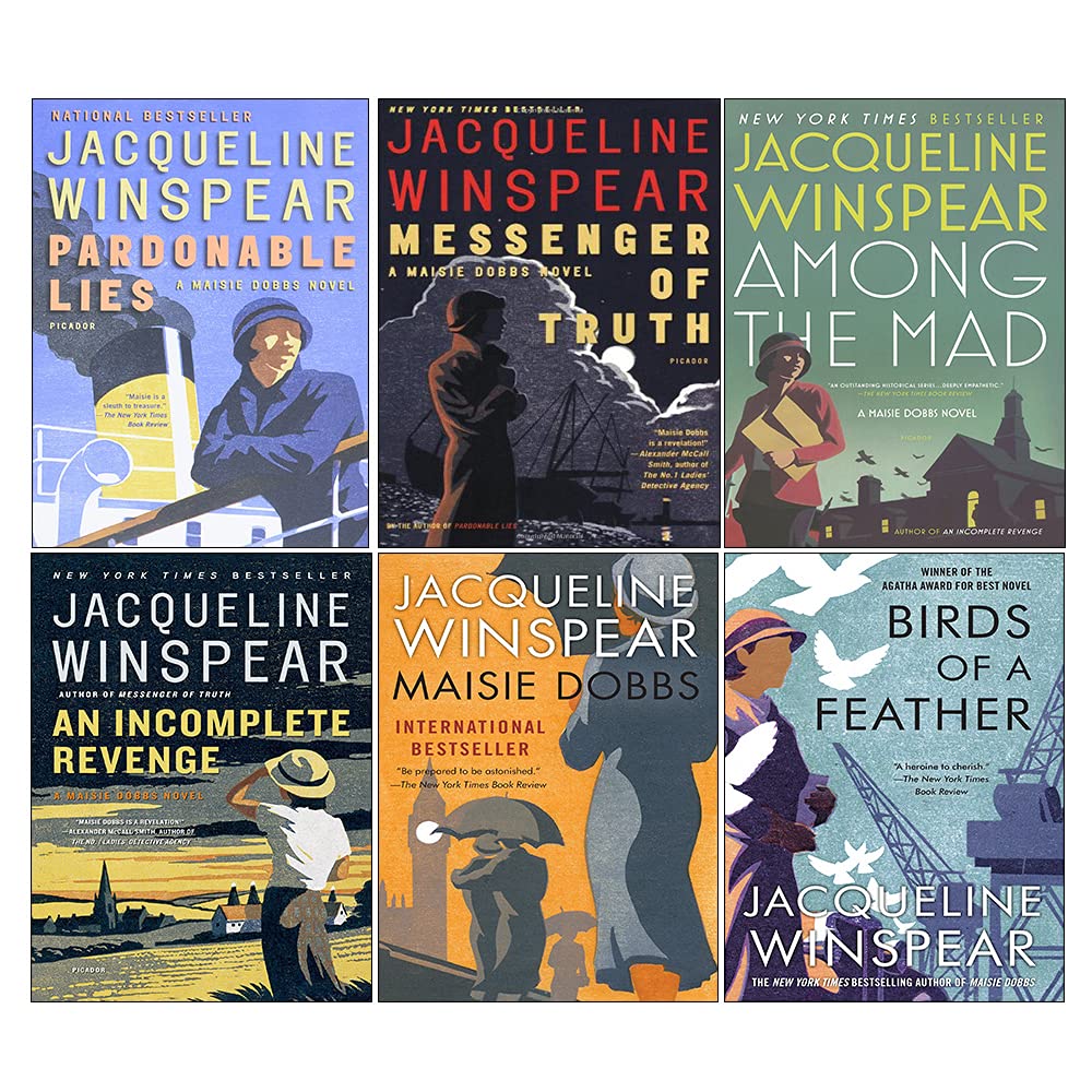 Jacqueline Winspear A Maisie Dobbs Mystery Series 6 Books Collection Set