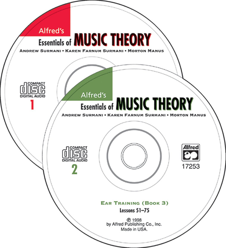 Alfred's Essentials of Music Theory, Bk 1-3: Ear Training, 2