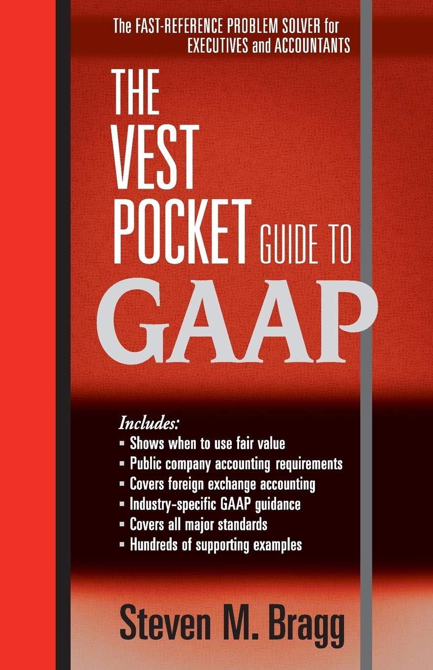 The Vest Pocket Guide to GAAP