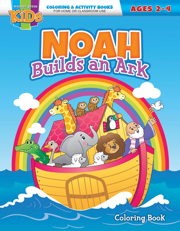 Noah Builds an Ark Coloring & Activity Book