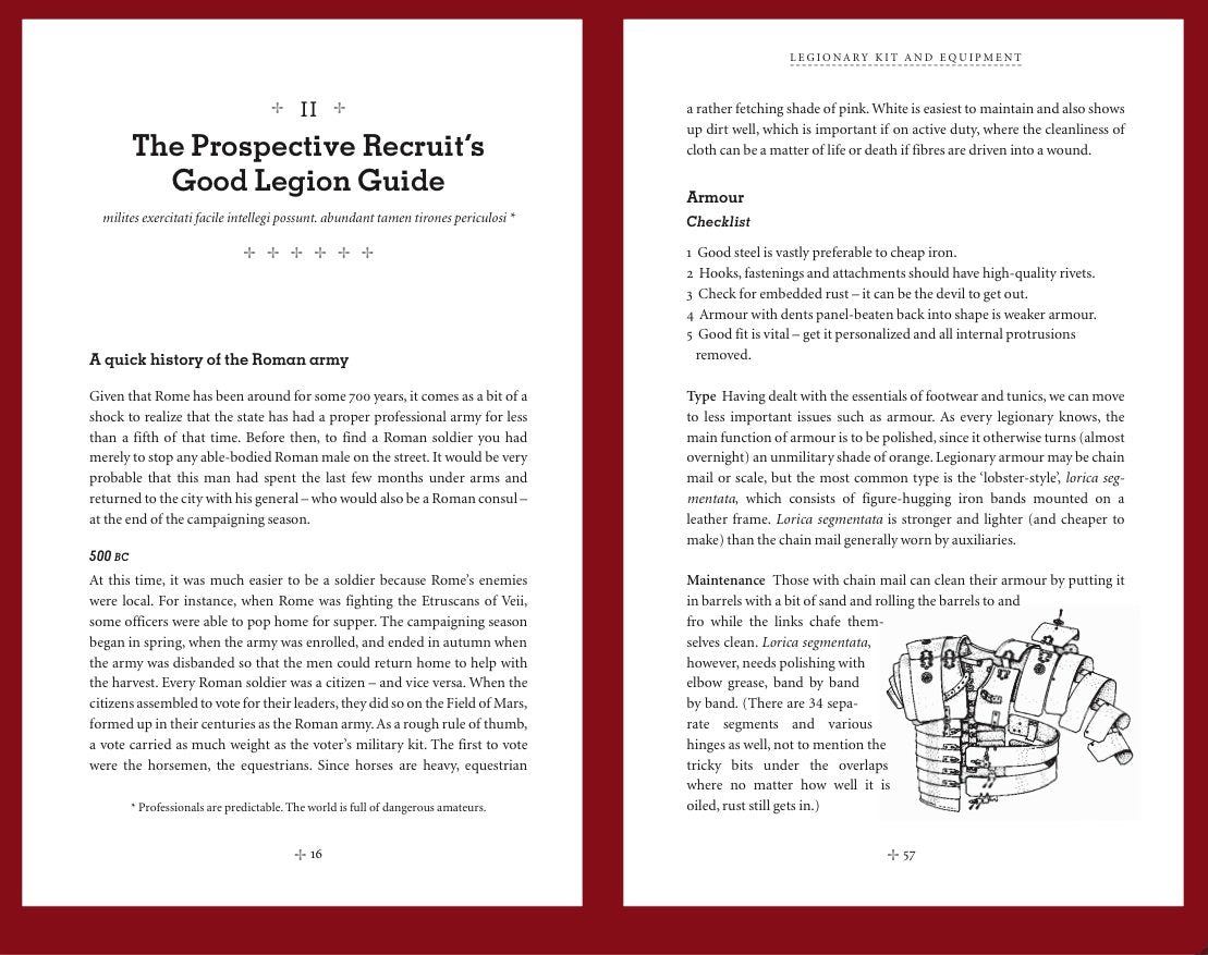 Legionary: The Roman Soldier's (Unofficial) Manual