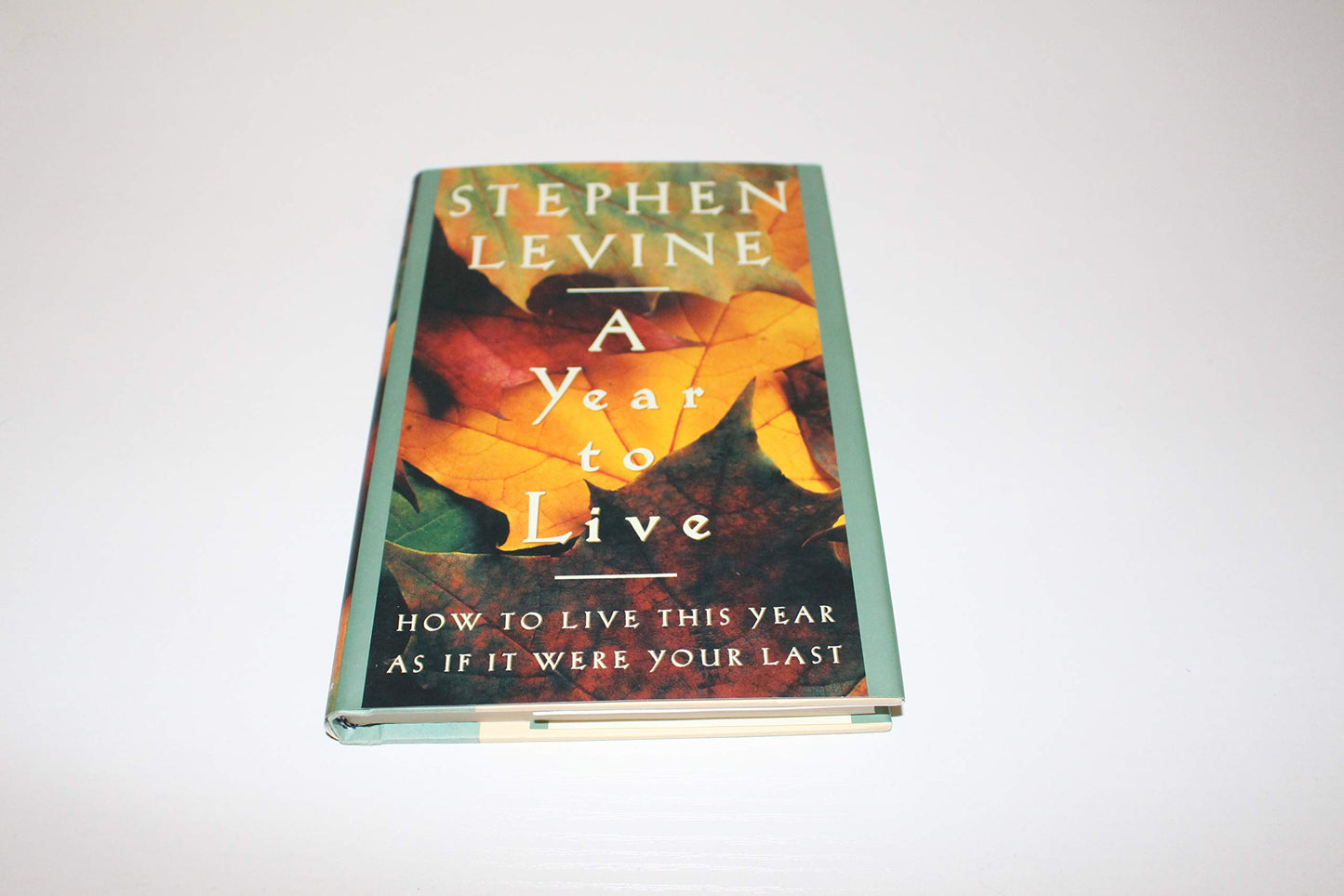 A Year to Live : How to Live This Year As If It Were Your Last