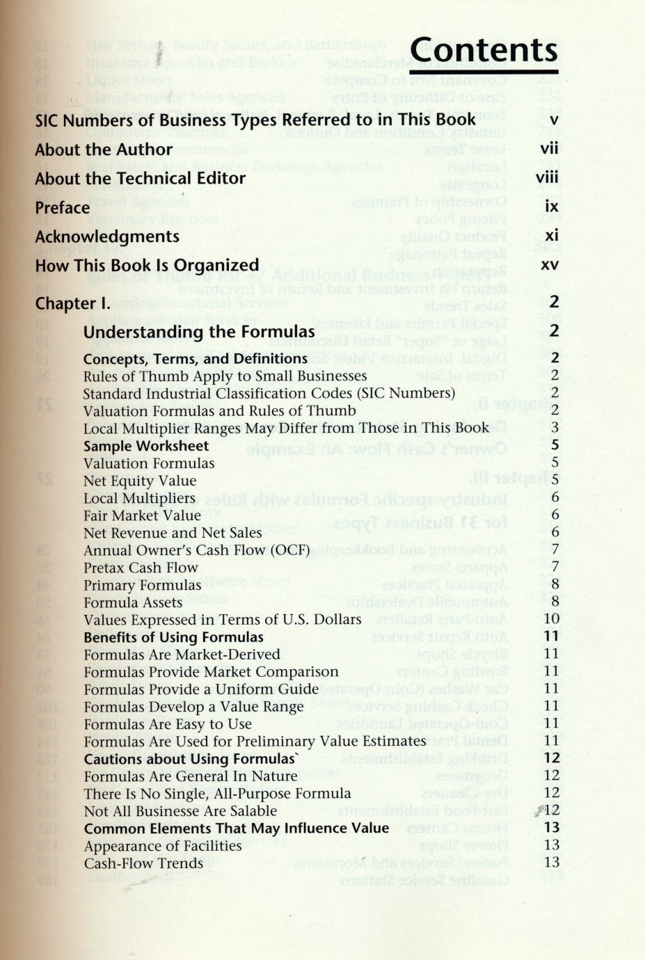 Handbook of Small Business Valuation Formulas and Rules of Thumb/Third Edition