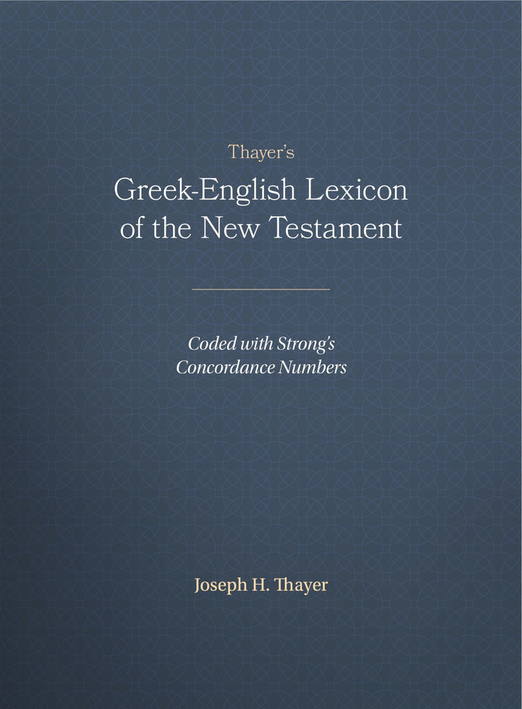 Thayer's Greek-English Lexicon of the New Testament: Coded w