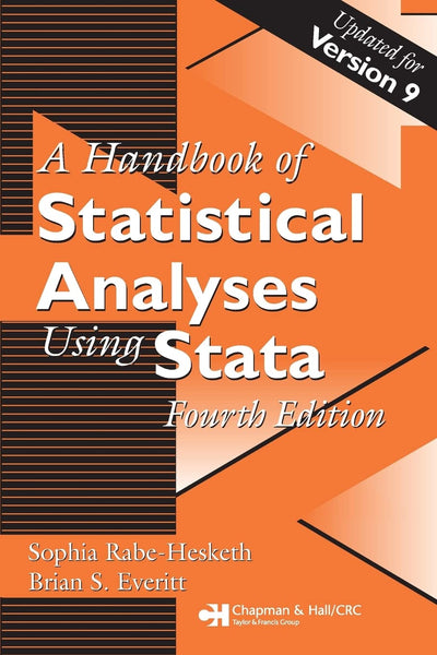 Handbook of Statistical Analyses Using Stata
