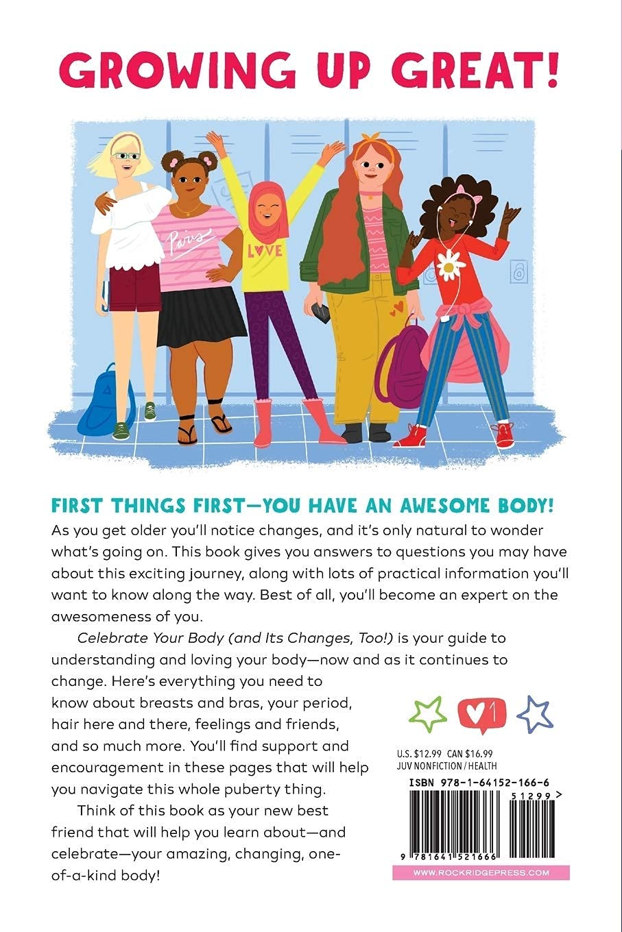 Celebrate Your Body (and Its Changes, Too!): The Ultimate Puberty Book for Girls (Celebrate Your Body, 1) [Spiral-bound] Sonya Renee Taylor