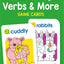 School Zone Nouns, Verbs & More Game Cards: 56 Cards, Kindergarten, 1st Grade, Grammar, Early Reading, Parts of Speech, Word-Picture Association, Sentence Structures, Ages 6+