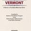 Vermont: A Guide To The Green Mountain State (American Guide)