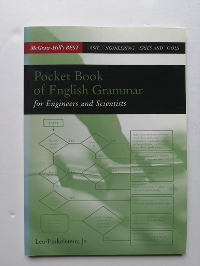 Pocket Book of English Grammar for Engineers and Scientists (MCGRAW-HILL ENGINEERING BEST SERIES)