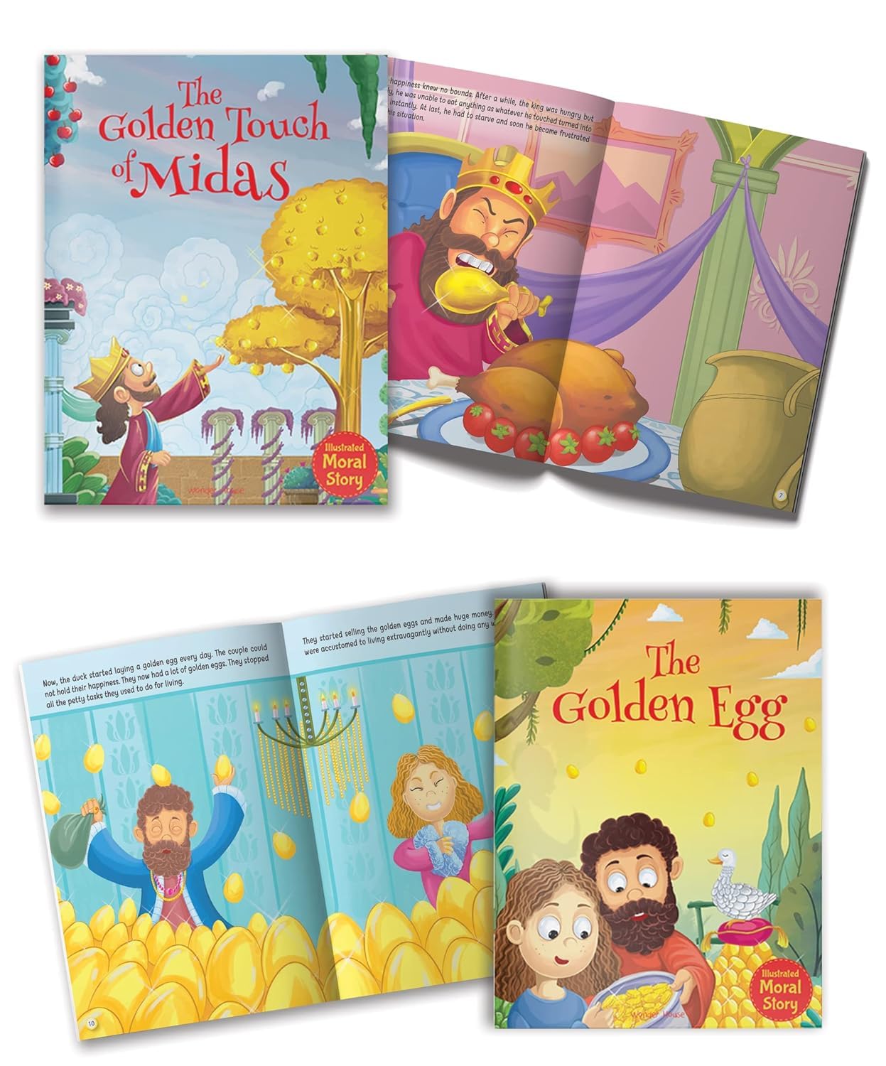 Illustrated Moral Stories (Collection of 10 Books)