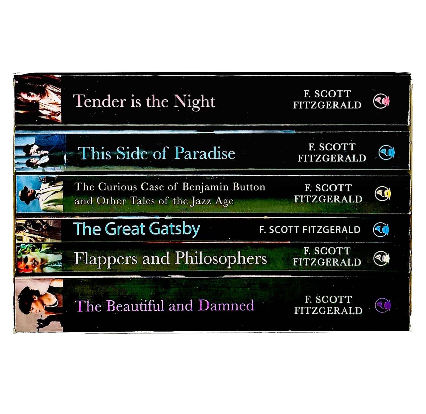 F. Scott Fitzgerald 6 Books Collection Box Set (The Great Gatsby, Flappers and Philosophers, The Beautiful and Damned, Tender is the Night, This side of Paradise & Curious case of Benjamin Button)