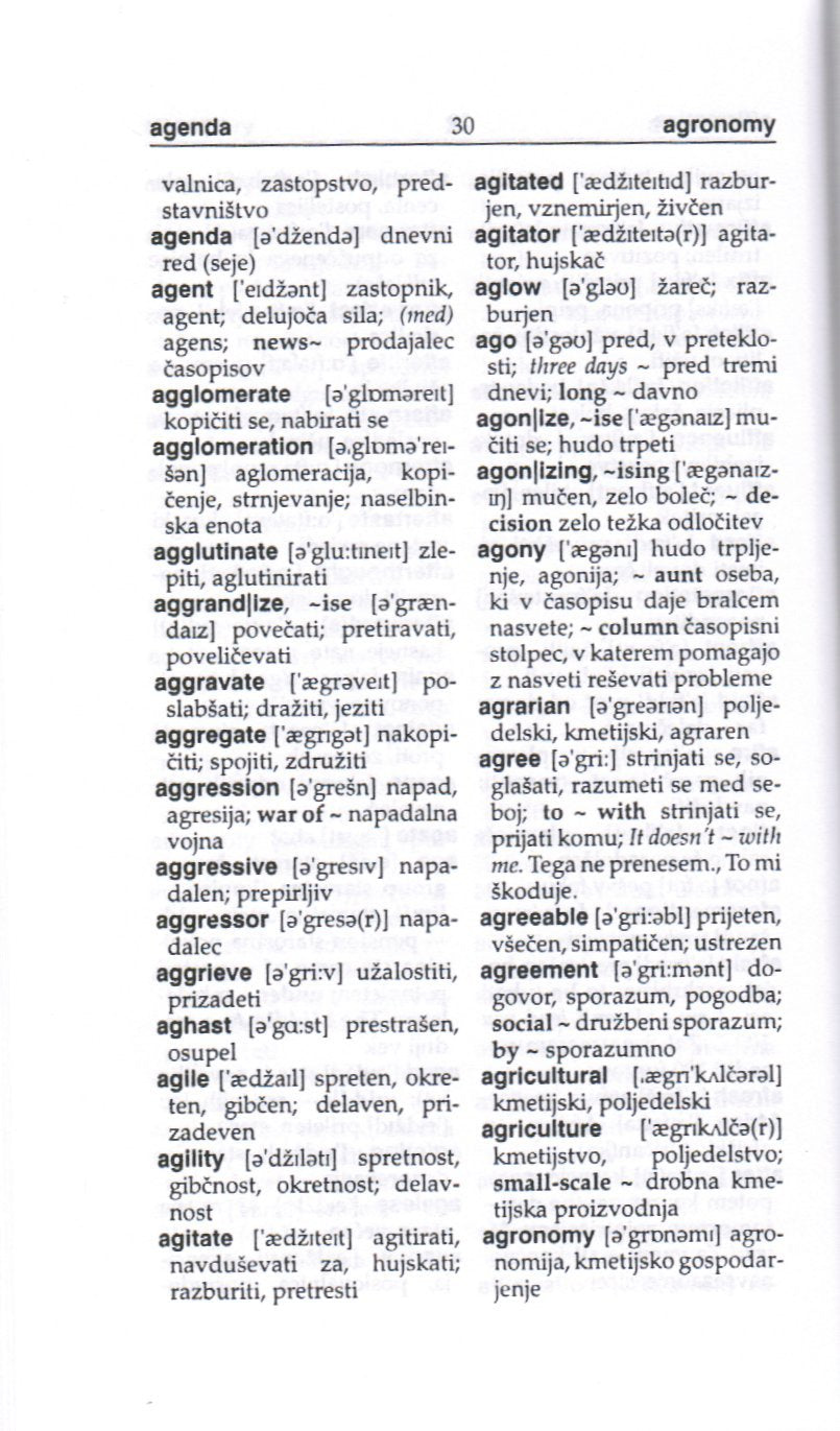 Slovene: English-Slovene/Slovene-English Modern Dictionary (English and Slovene Edition)