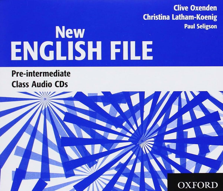 New English File Pre-Intermediate: New English File Pre-intermediate: Class Audio CDs (3) Class Audio CDs Pre-intermediate level [May 01, 2005] Oxenden, Clive and Latham-Koenig, Christina