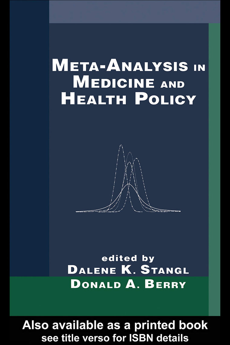 Meta-Analysis in Medicine and Health Policy (Chapman & Hall/CRC Biostatistics Series)