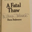 A Fatal Thaw (A Kate Shugak Mystery)
