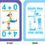 School Zone Math War Addition & Subtraction Game Cards: 56 Cards, Kindergarten, 1st Grade, 2nd Grade, Math Games, Numbers, Math Facts, Early Math, Ages 6+