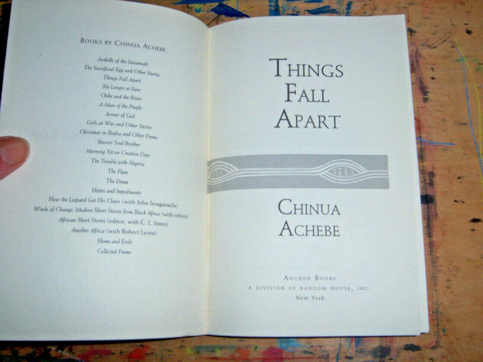Things Fall Apart [Paperback] [1994] (Author) Chinua Achebe