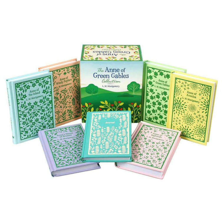 The Anne of Green Gables 6 Books Set w/ Journal Collection Hardcover L M Montgomery