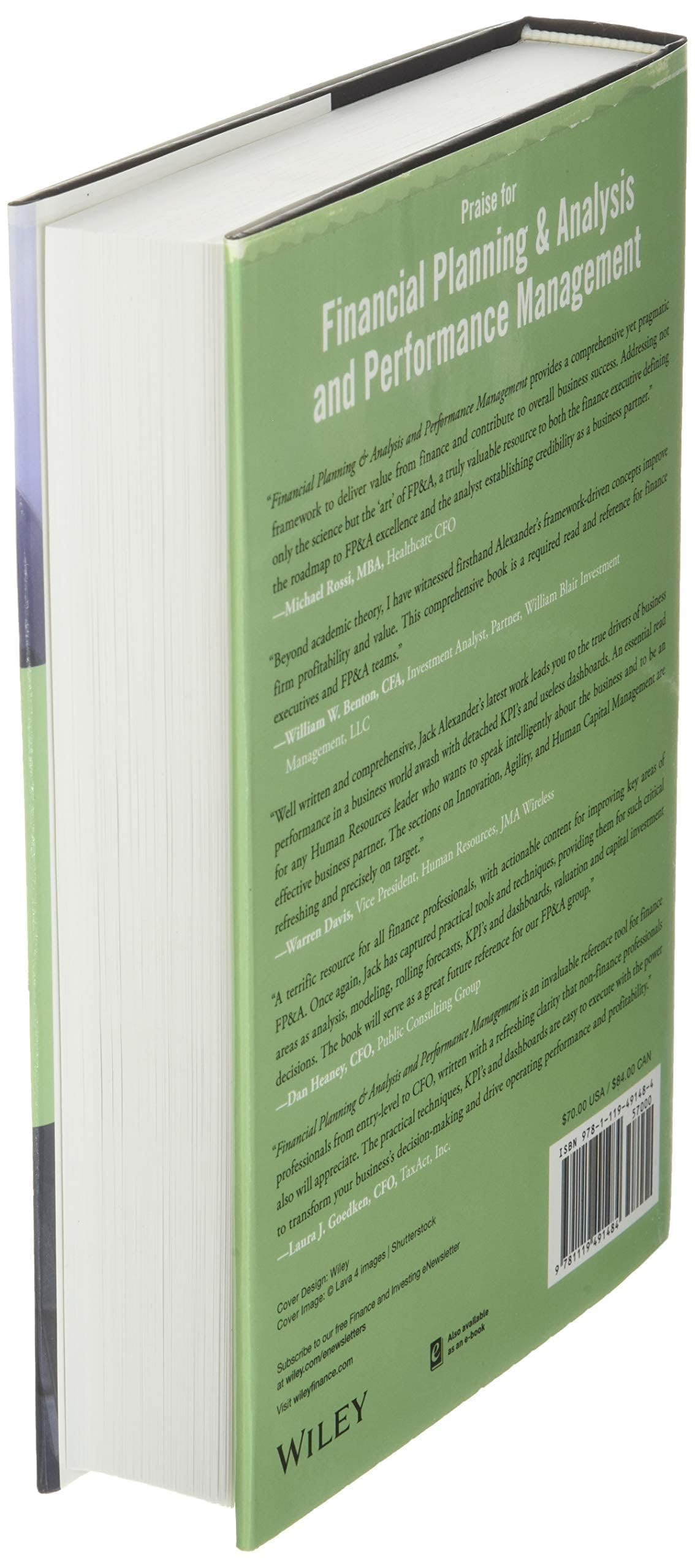 Financial Planning & Analysis and Performance Management (Wiley Finance)