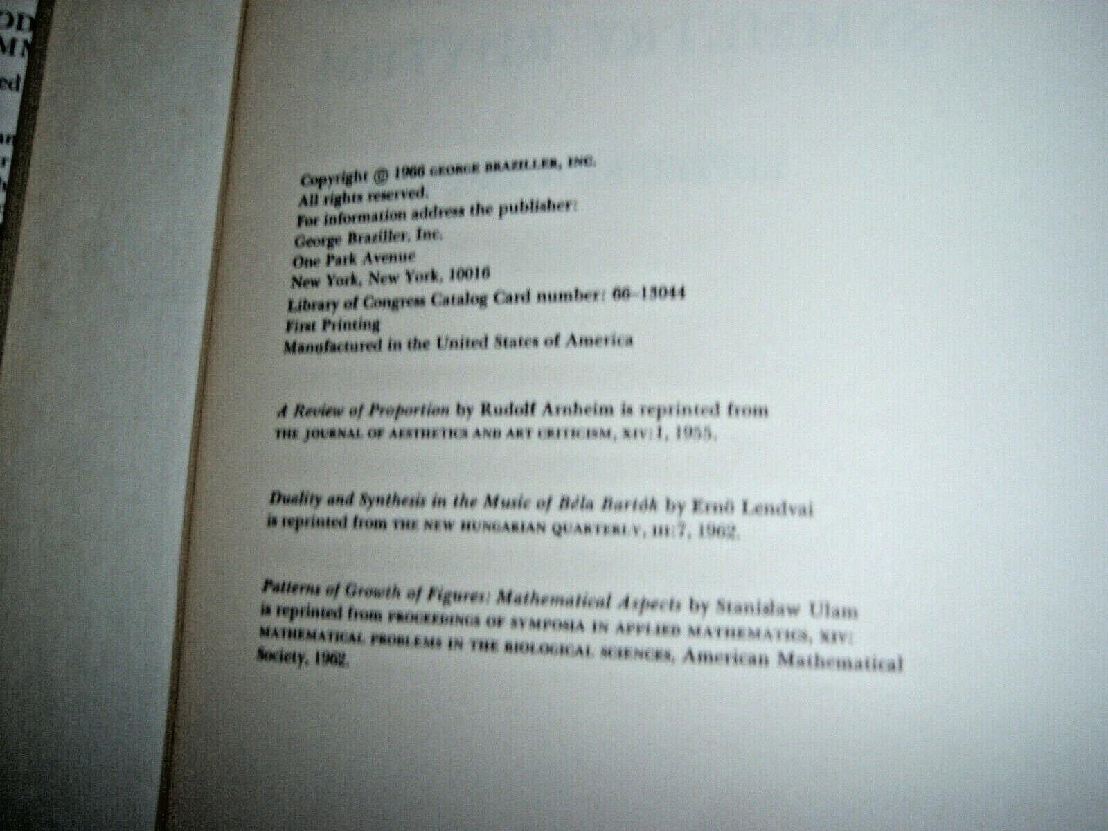 Module, Proportion, Symmetry, Rhythm (Vision + Value Series)