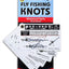 Pro-Knot Fly Fishing Knot Cards - Waterproof Knot Cards With 12 Best Fly Fishing Knots  Easy To Follow Knot Tying Instructions  Fly Fisherman Gift Idea
