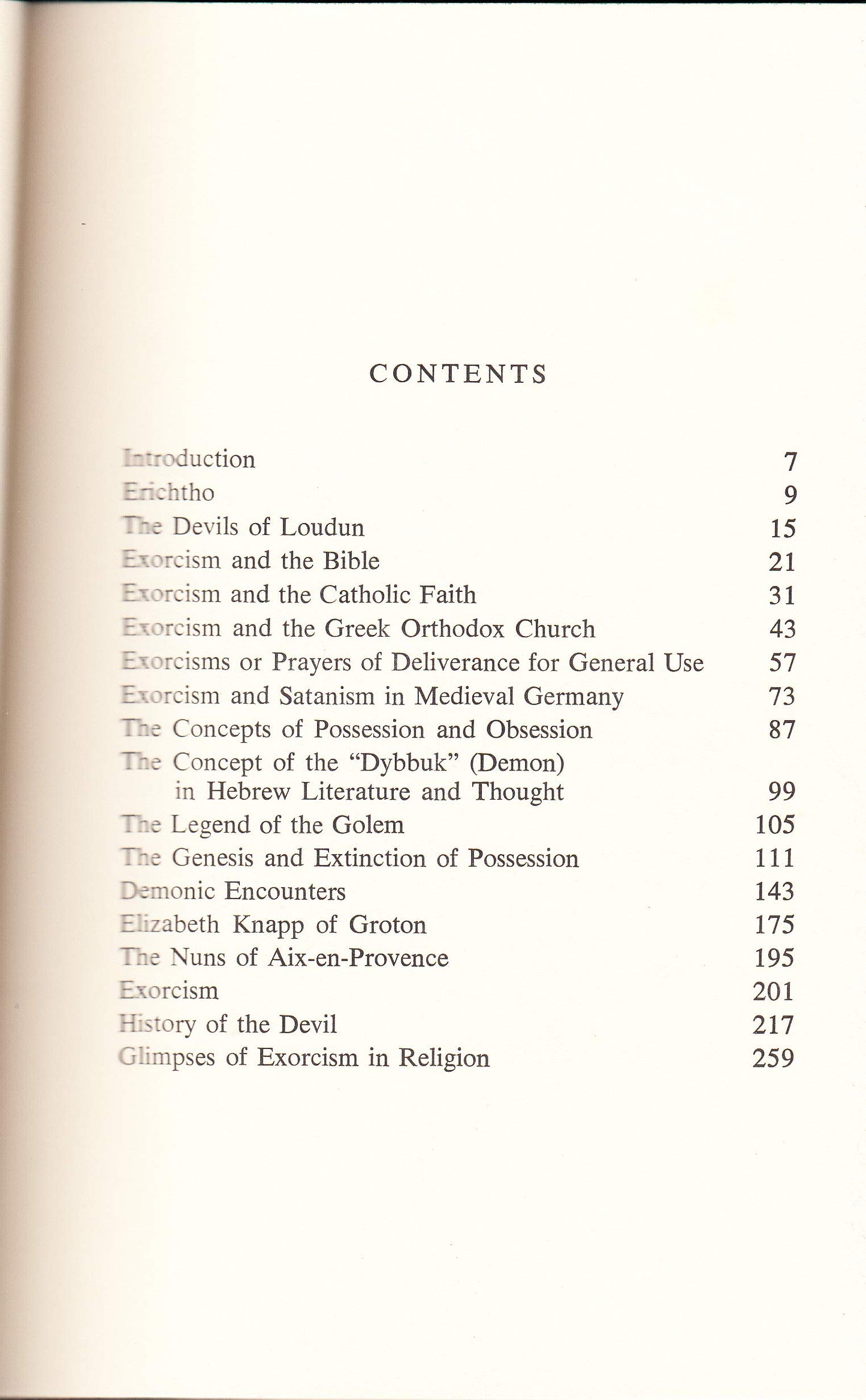 Exorcism Through the Ages by Nauman, St. Elmo