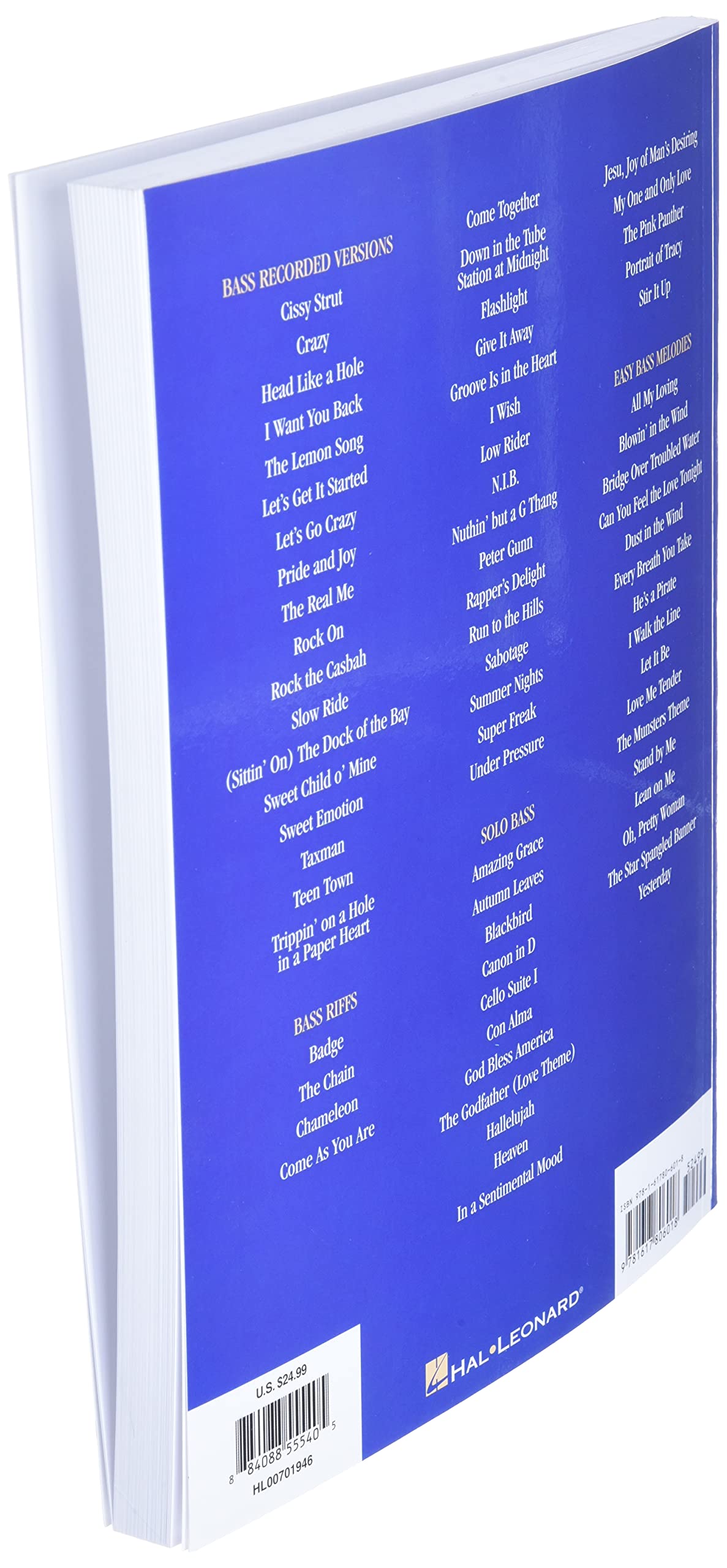 The Ultimate Bass Songbook: The Complete Resource for Every Bass Player!
