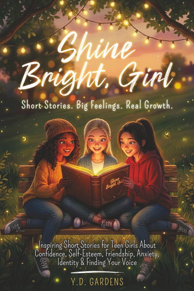 Shine Bright, Girl: Inspiring Short Stories for Teen Girls About Confidence, Self-Esteem, Friendship, Anxiety, Identity & Finding Your Voice (Empowering Teen Girls)