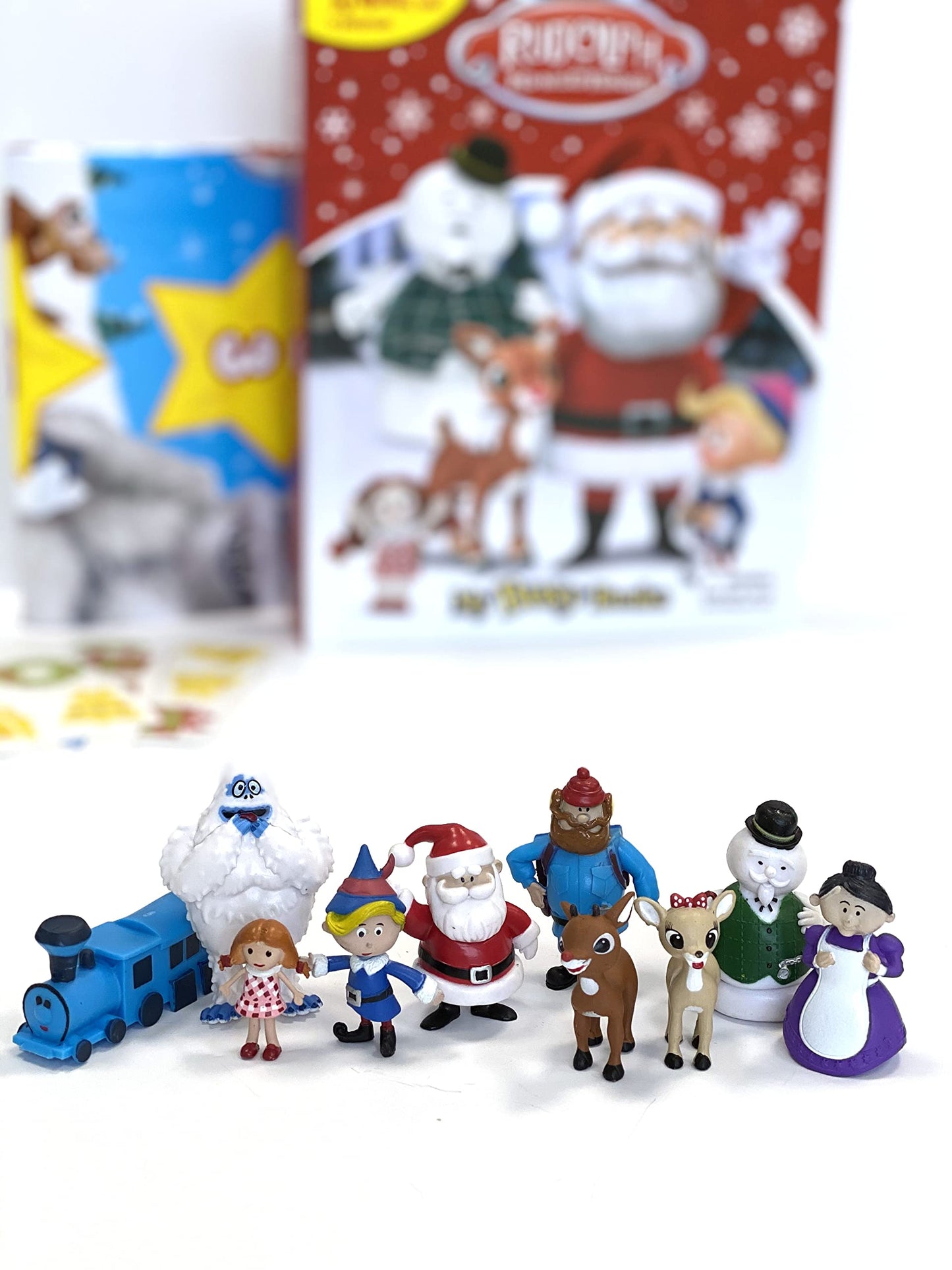 Rudolph the Red-Nosed Reindeer My Busy Books - Storybook, 10 figurines, playmat