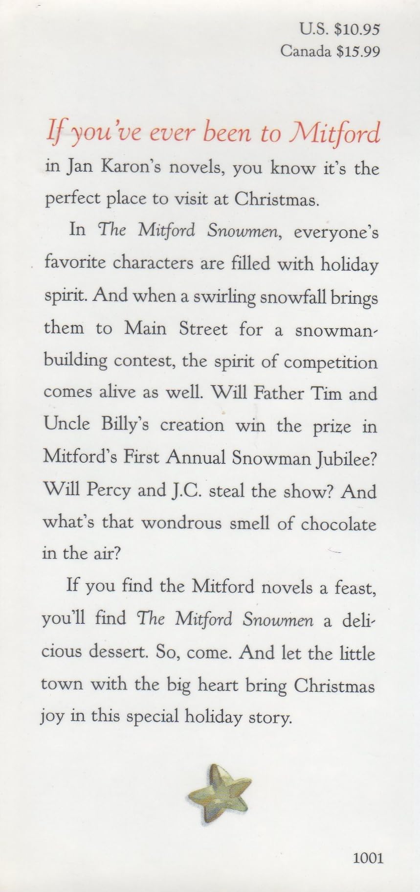 The Mitford Snowmen: A Christmas Story