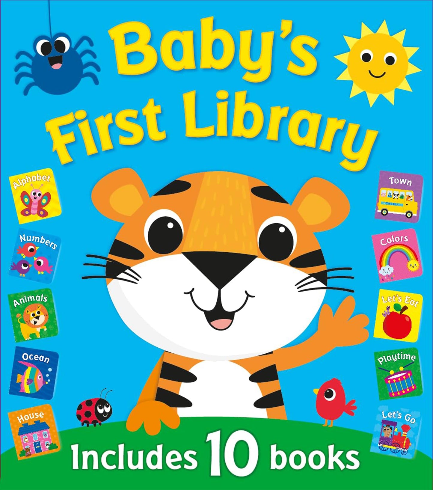Babys First Library 10-Book Set - Board Book Set for Babies and Toddlers, Ages 0-4