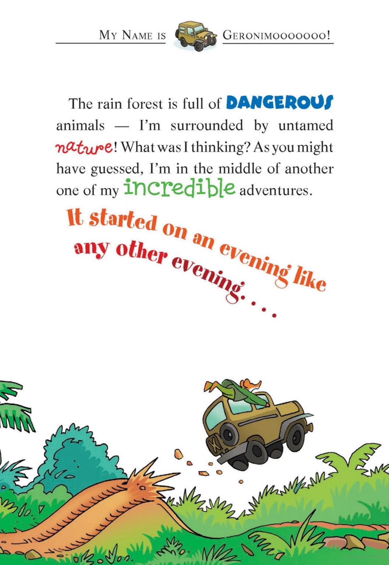 Rumble in the Jungle (Geronimo Stilton #53)