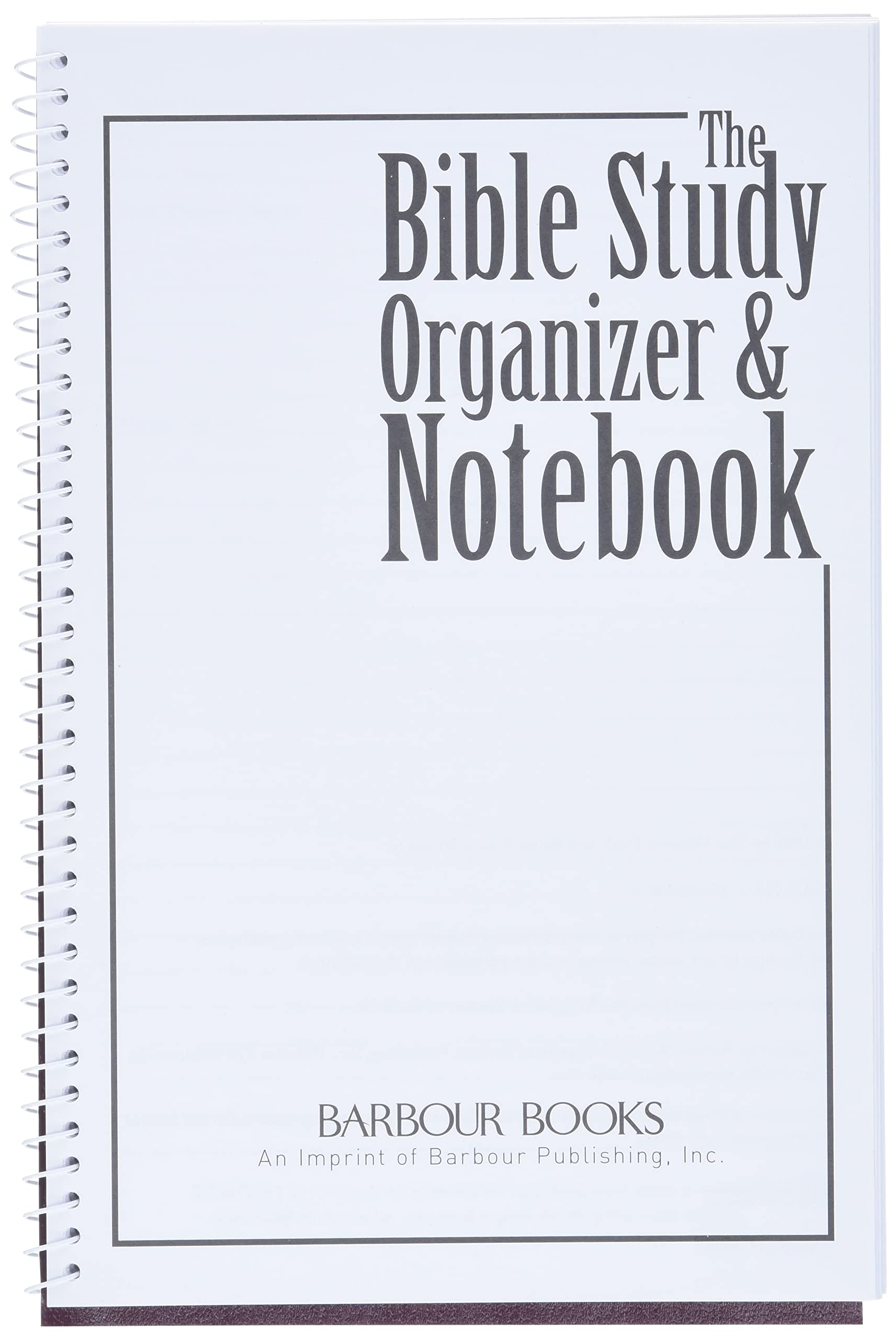 BIBLE STUDY ORGANIZER & NOTEBOOK